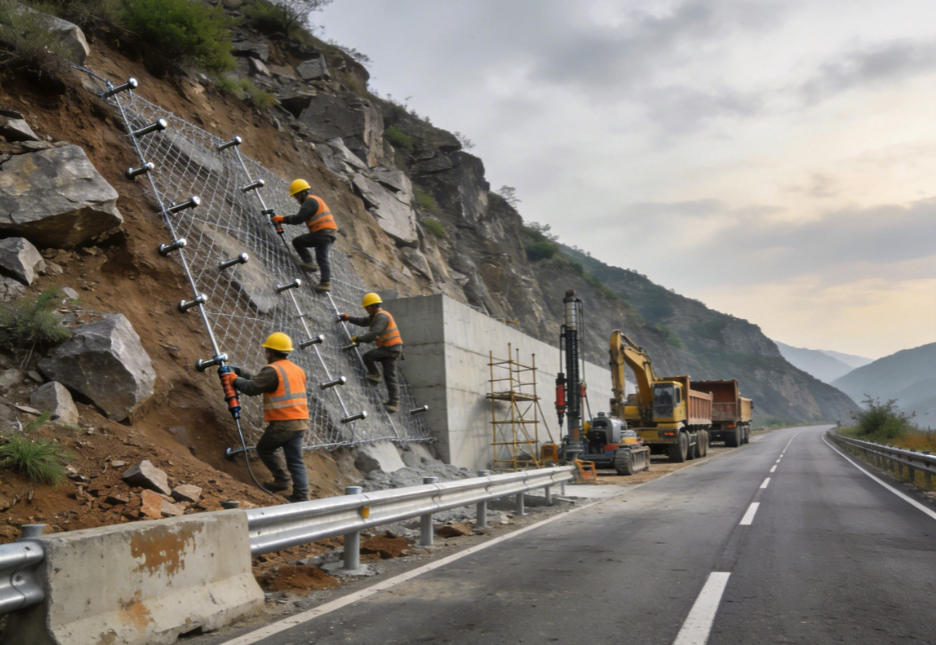 汕头公路道路护坡